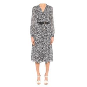 Michael Kors Mega Zinnia Kate Dress Multicolor XL NWT